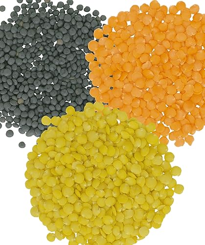 Miniatura 3 de Lentejas rojas cultivadas en el Pacífico Norte, bolsa resellable de 4 libras, sin OGM, kosher, vegano