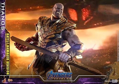 Miniatura 5 de HOT TOYS 1/6 Avengers: Endgame MMS564 Thanos Battle Versión dañada