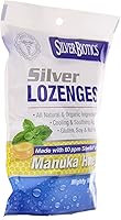 Vista 8 de American Biotech Labs Silver Biotics Silver Lozenges w/60ppm SilverSol and Manuka Honey, Mighty Manuka Mint (21 Count) (2 Pack)