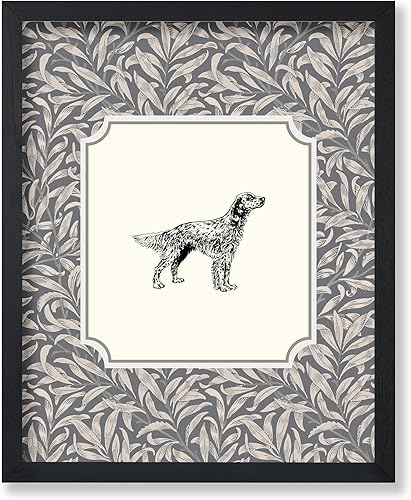 Miniatura 20 de Poster Master Impresión Vintage de Cachorro - Póster Retro de Perro - Arte Pastel - Diseño de Pared de Animal Floral - Arte Bohemio Chic -