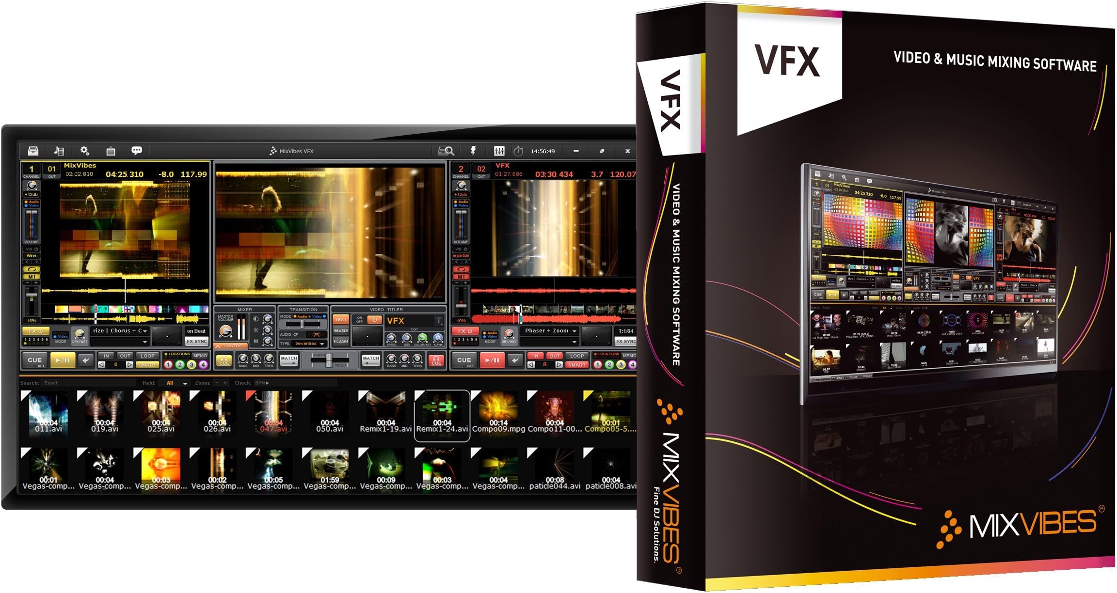 Mix Vibes VFX Audio and Video DJ software