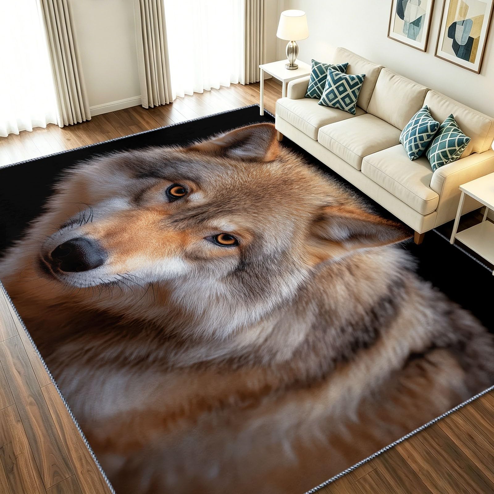 Alfombra interior de lobo lavable ideal para transformar la decoración del pasillo y la cocina