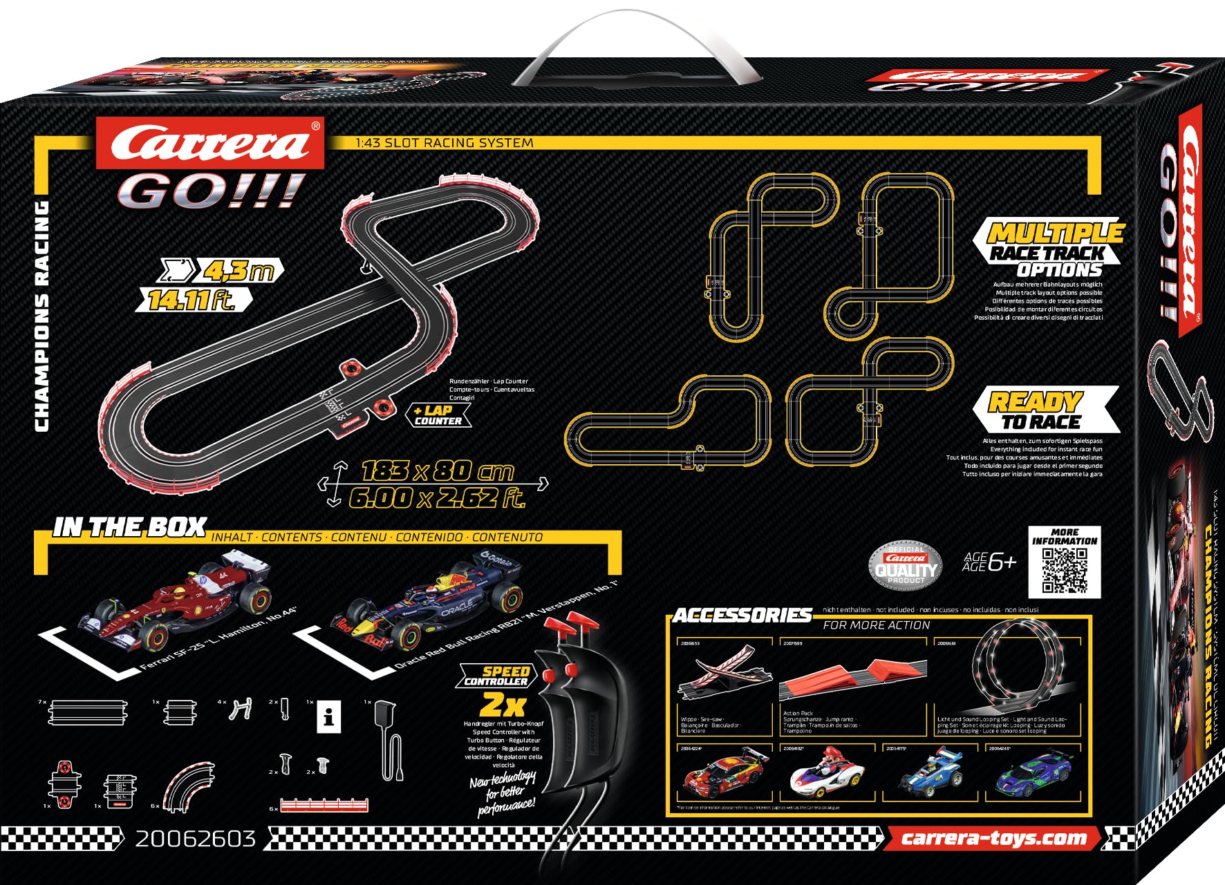 Amazon.com: Carrera Champion's Racing : Toys & Games