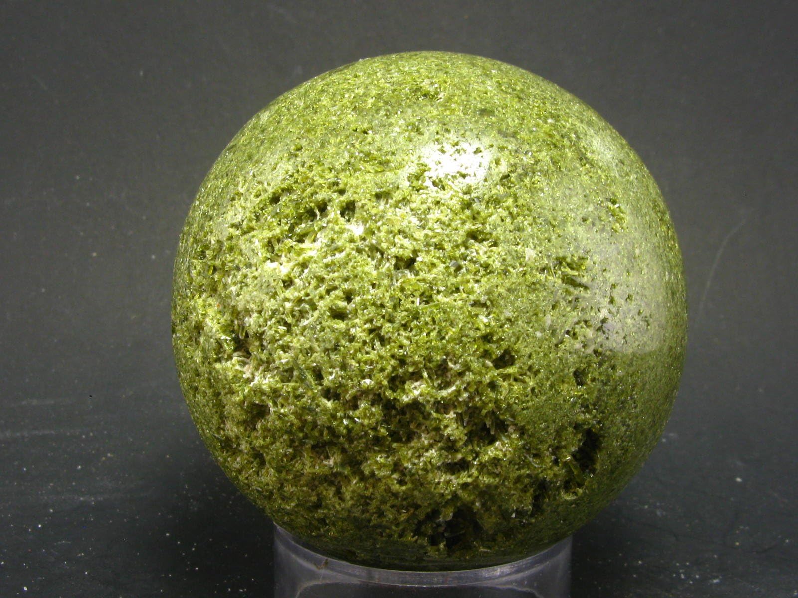 Rare Epidote Sphere Ball From Peru - 2.2"