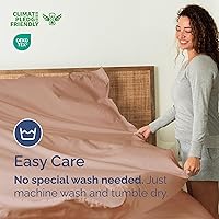 Vista 454 de Sábana encimera de bolsillo profundo, más suave que el algodón egipcio, 1 sábana encimera para colchón tamaño Queen