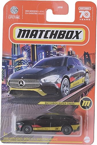 Matchbox Super Chase 2020 Mercedes Benz CLA - Freno de tiro