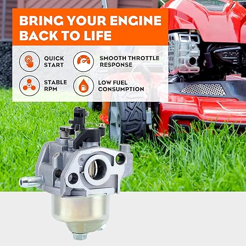 Miniatura 5 de Hipa XT675 149CC Auto Choke Carburador apto para Kohler 14 853 55-S XT650 XT675 Toro 20371 149cc Husqvarna MTD Motor Cortacésped Auto Choke Carb con