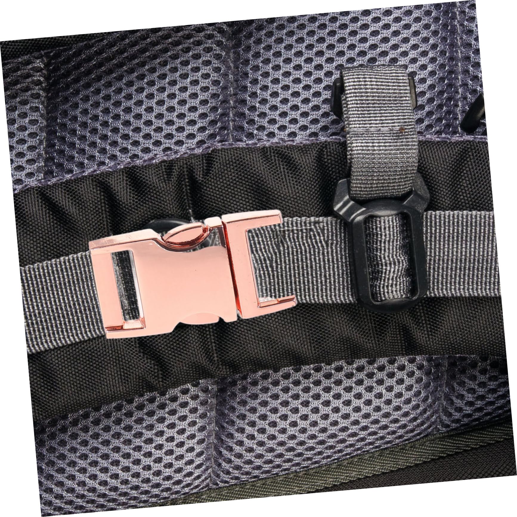 STOBOK 3 Sätze Teiliges Strapazierfähigen Zinklegierungsschnallen Für Rucksäcke Und Gürtel Einsetzbare Schnallen Für Kleidung Und Taschen Zum Ersetzen Alter 5 Stück * 3