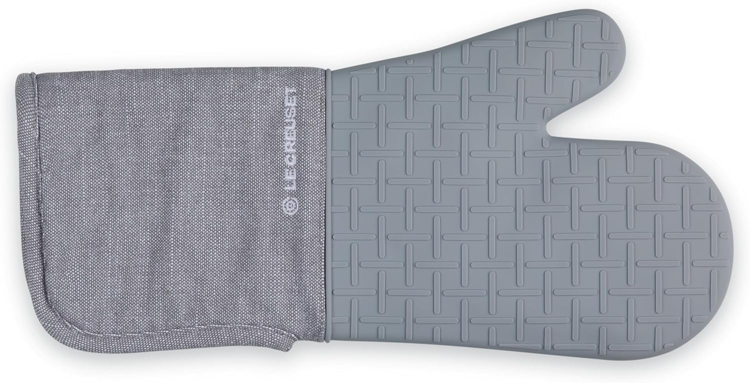 Le Creuset Textile Oven Mitt,15″, Charbon