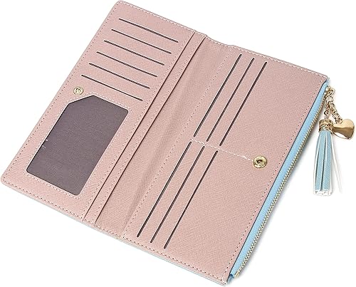 Miniatura 6 de Cartera delgada para mujer, billetera delgada para mujer, cartera delgada para mujer, carteras delgadas para mujer, billetera delgada y elegante,