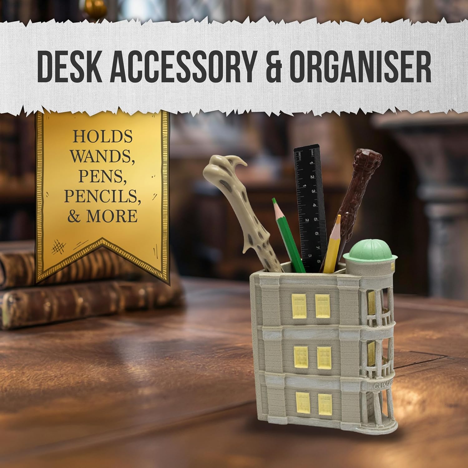 Blue Sky Studios Harry Potter Gringotts Pencil Pot