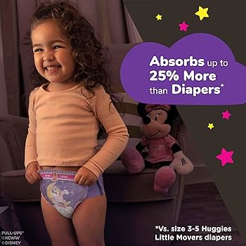 Amazon.co.jp: Pull-Upsトイレのしつけ用パンツ 女の子用 2T-3T (18-34