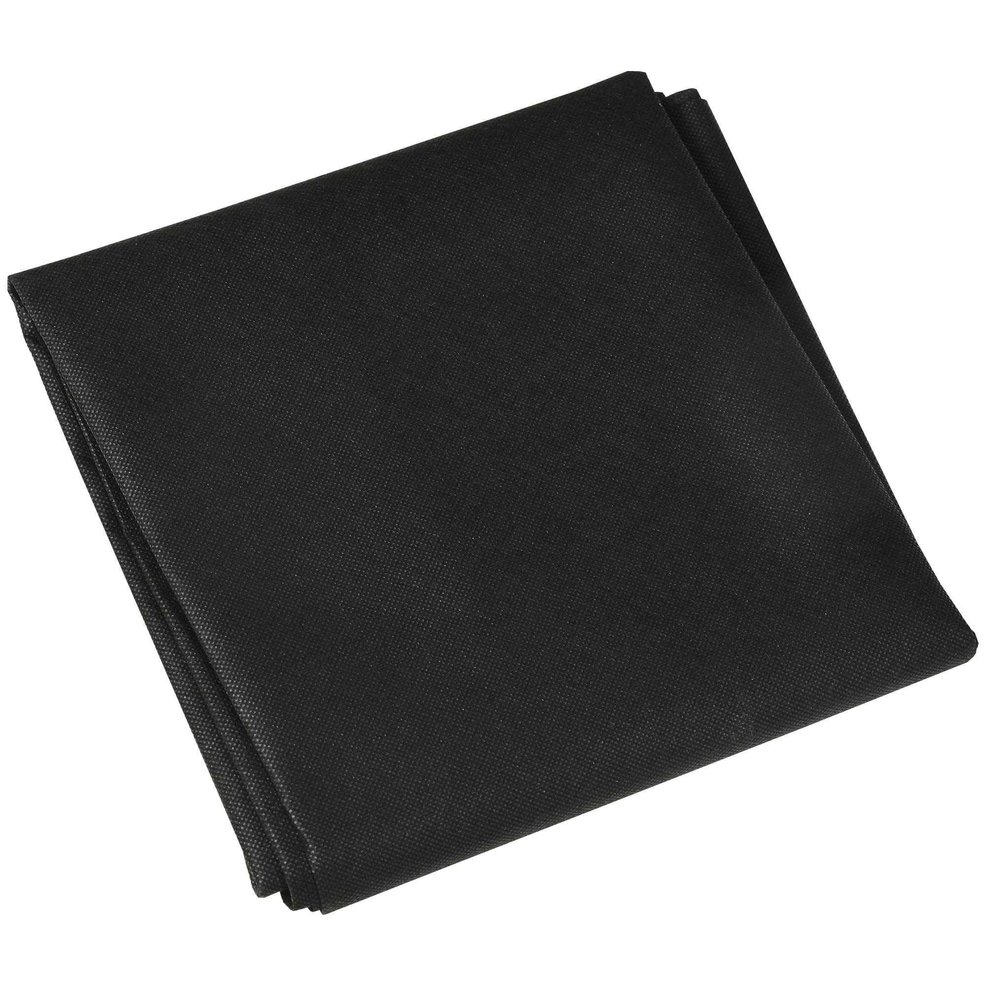Outsunny Bac à Sable carré en Bois pour Enfants 109 x 109 x 19,8 cm | 4 sièges d'angle, film protecteur, bois naturel