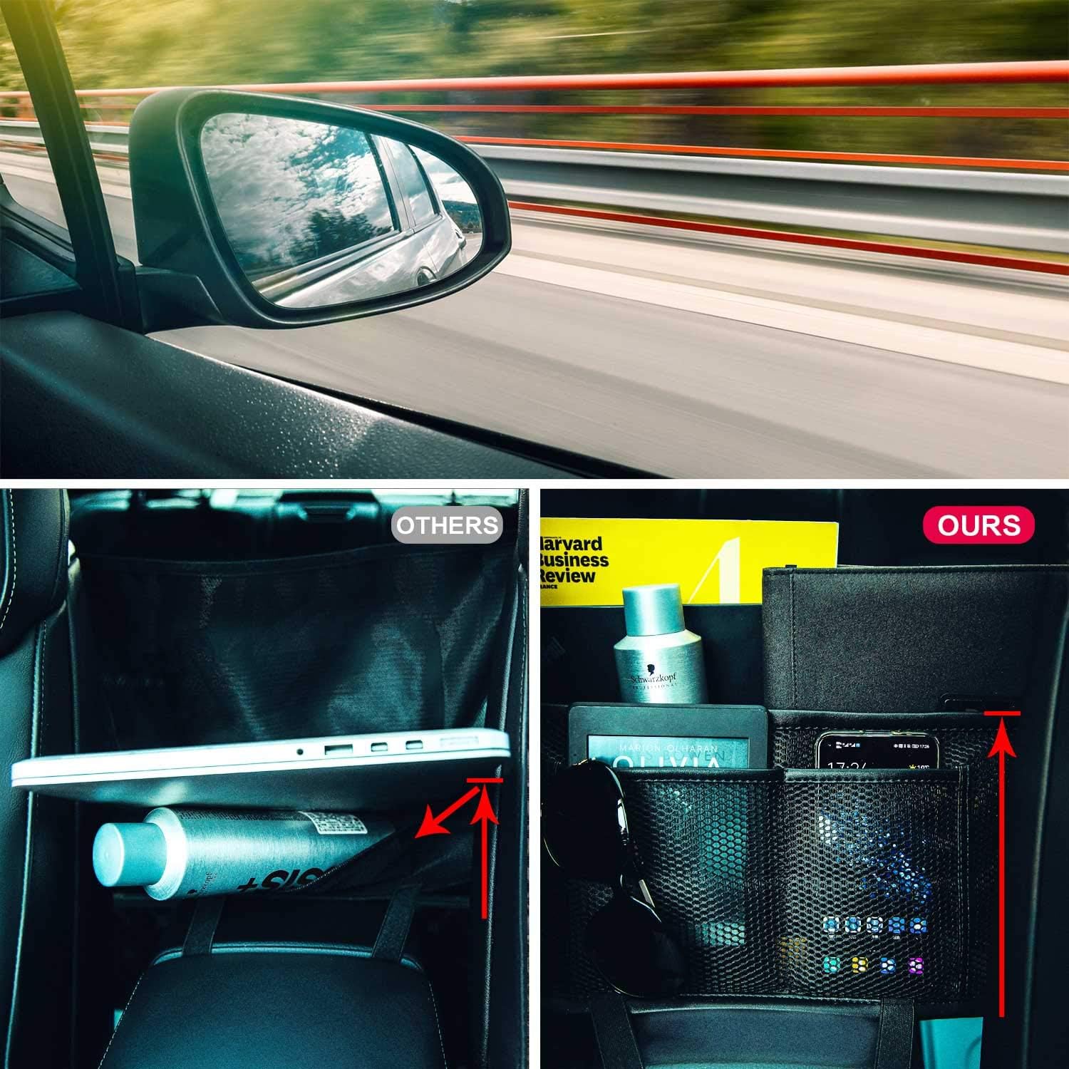 Pocket Handbag Holder Between organizer Image