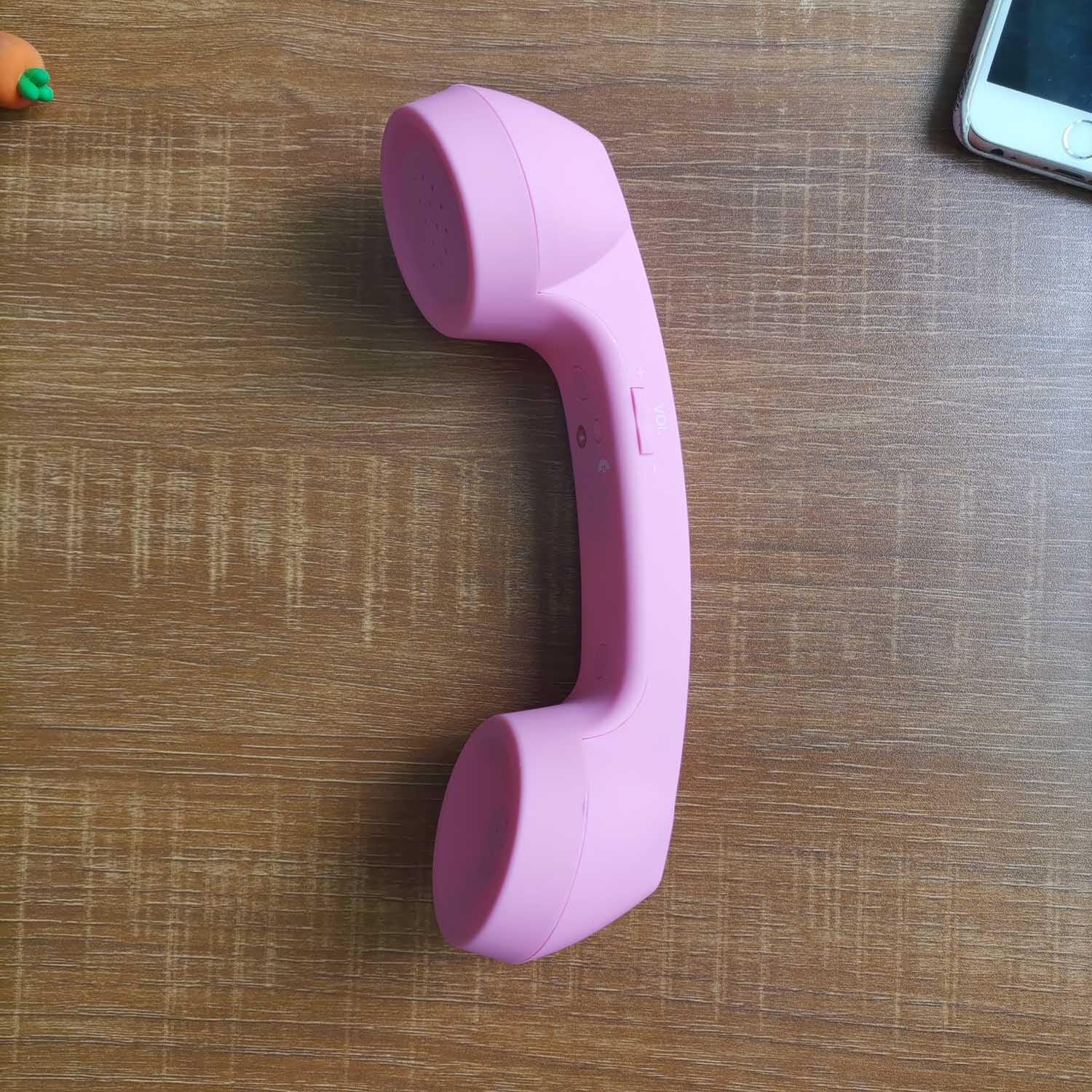 Auricolare e microfono wireless a forma di cornetta del telefono retrò, cornetta telefonica per cellulare，con cavo, per comode telefonate da cellulare