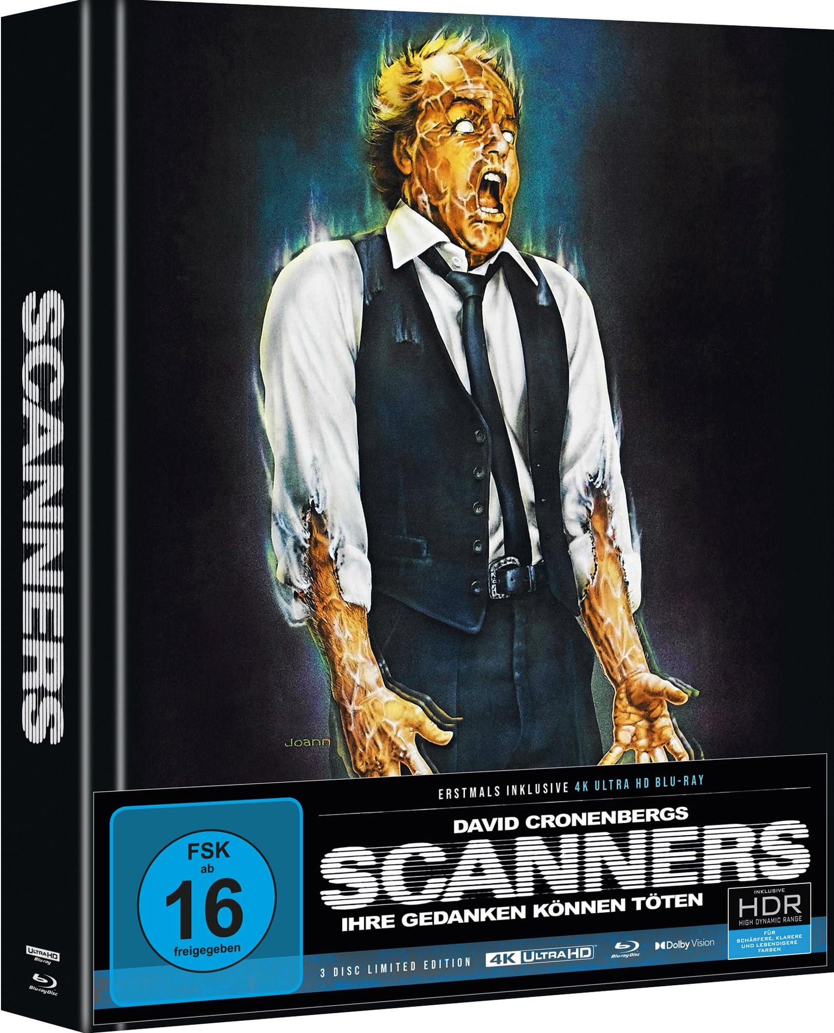 Scanners - Mediabook (4K-UHD+2 Blu-rays)