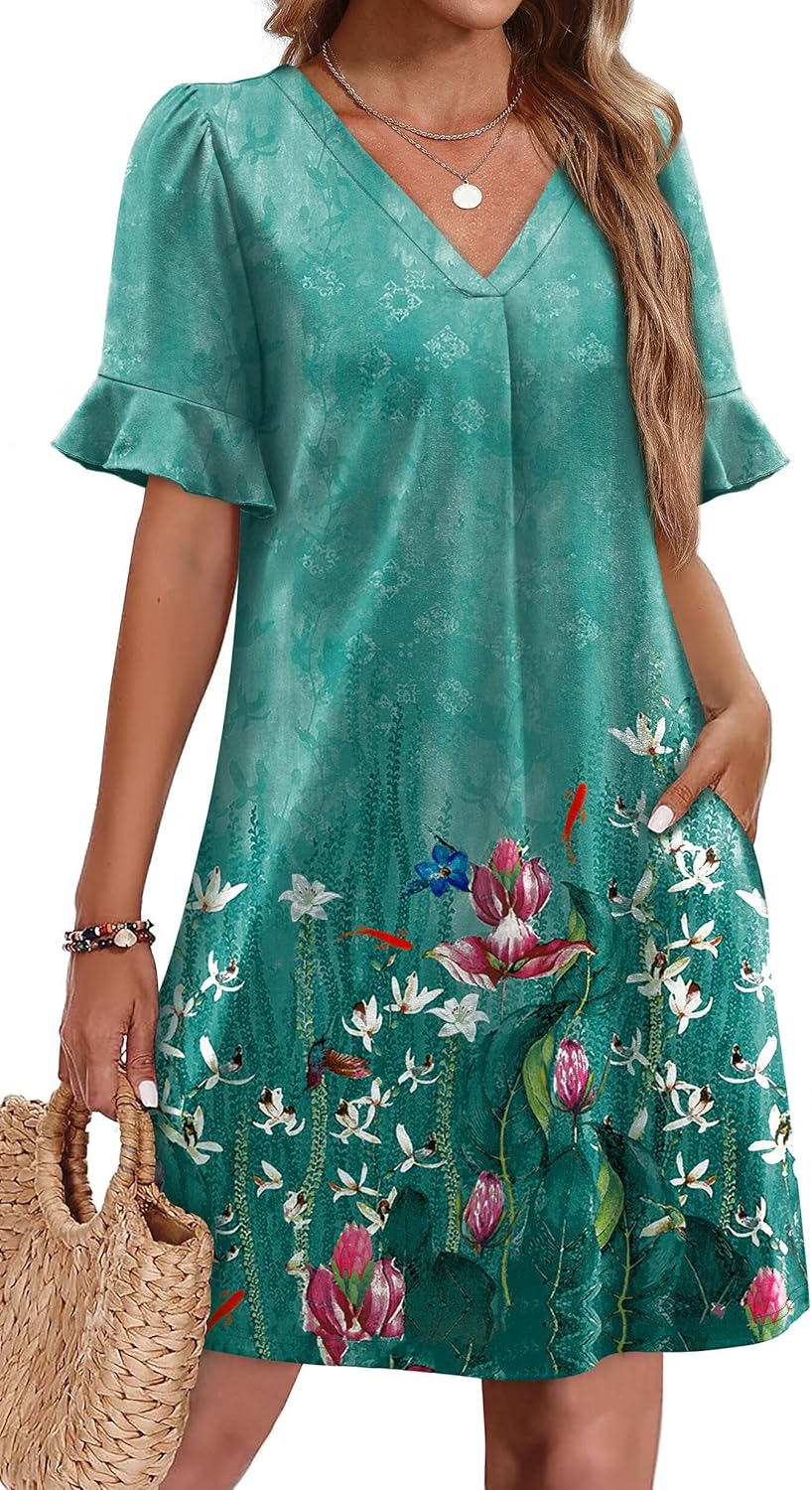Pattern Floral Green