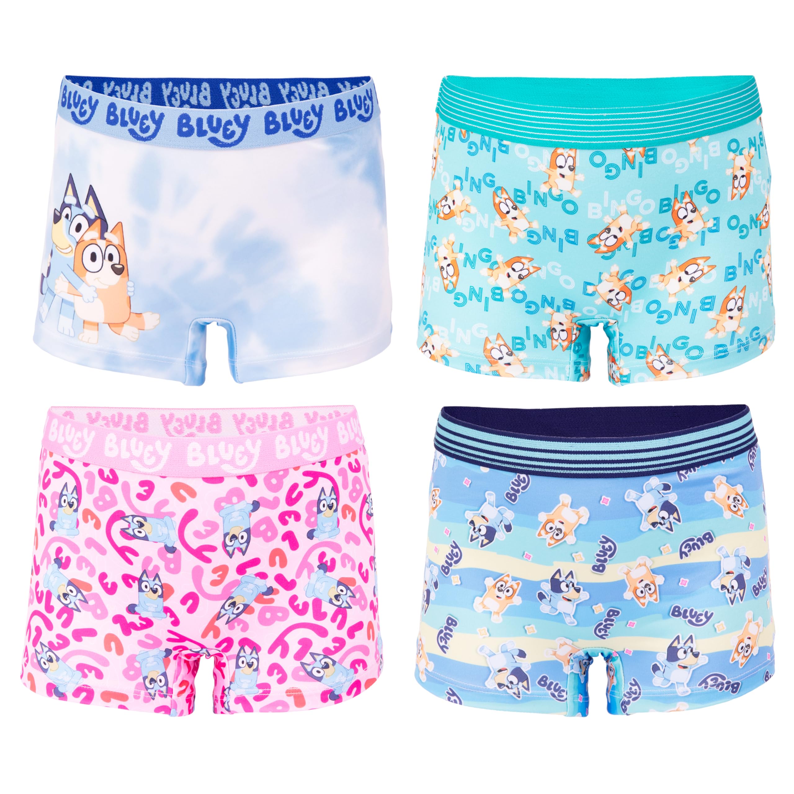 BlueY Boxeur ajusté (Lot de 4) Fille