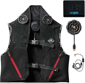 Amazon.co.jp: バートル ペルチェベストセット IC101S アイスクラフト