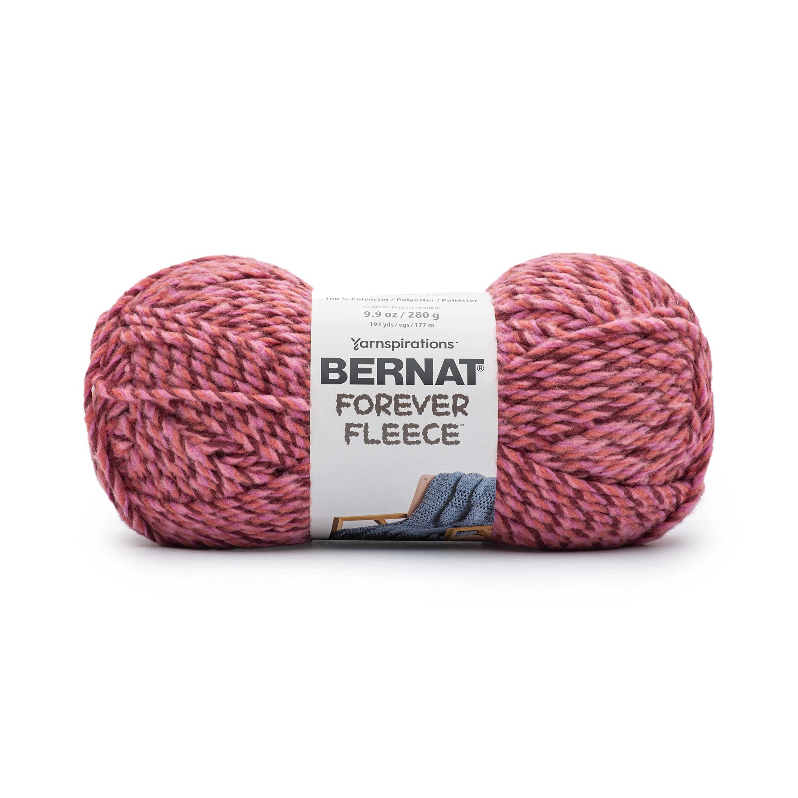 BERNAT Forever Fleece (280g, Rumpus RED)