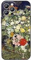 Vista 1 de Van Gogh - Funda para iPhone 12 Pro Max, diseño de ramo de flores en un florero, resistente al agua y a prueba de golpes para iPhone 12 Pro Max