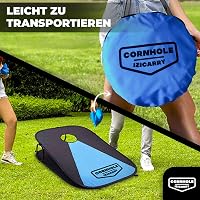 Original Cup Cornhole Spiel 90x60 cm - 2 tábla + 8 zsák szett kültéri játék - Cornhole Izicarry 7