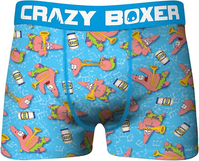 CRAZYBOXER Crazy Boxers Spongebob Mayo Boxer Briefs for Men Amazon.ca