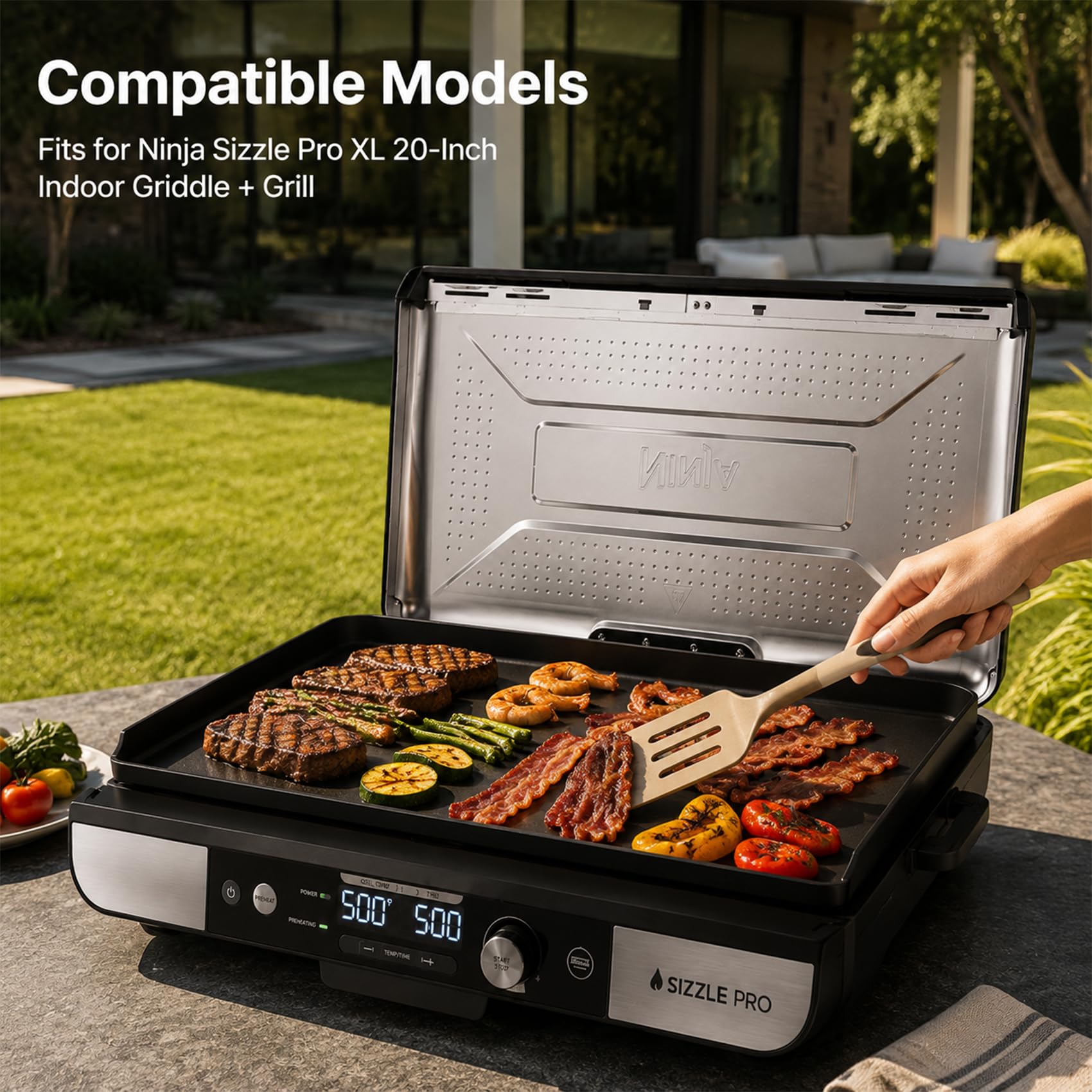 Amazon.com : MOASKER GX101 Flat Top Griddle Plate Replacement