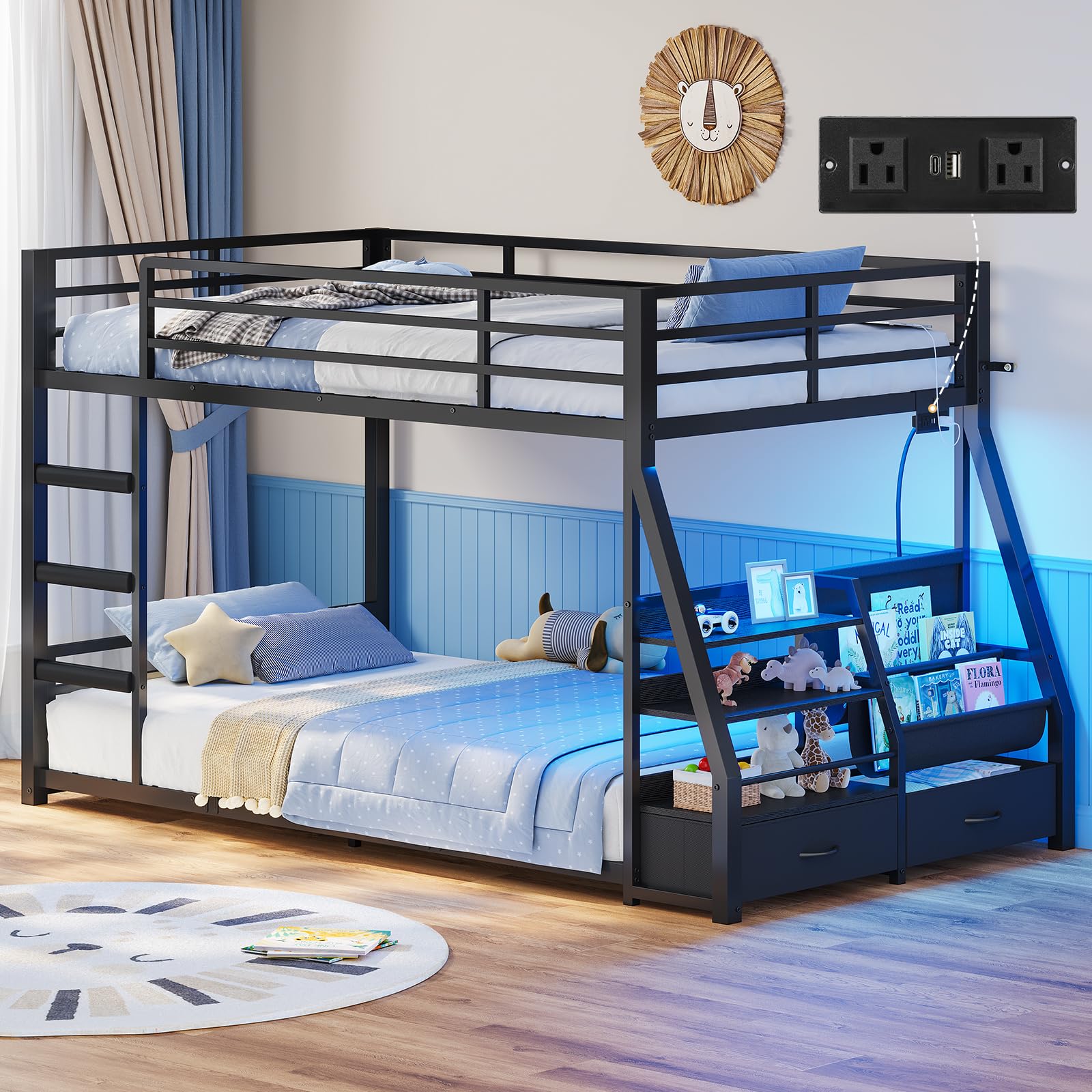 ADORNEVE Sling Shelf Low Bunk