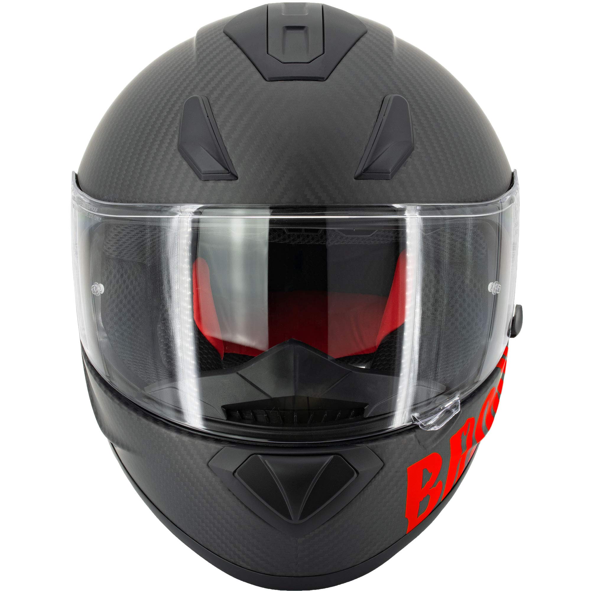 Broken Head BeProud Light Carbon Integralhelm | Extrem leicht ca. 1.050 Gramm, Carbonhelm, Für sportliches Fahren, Racing