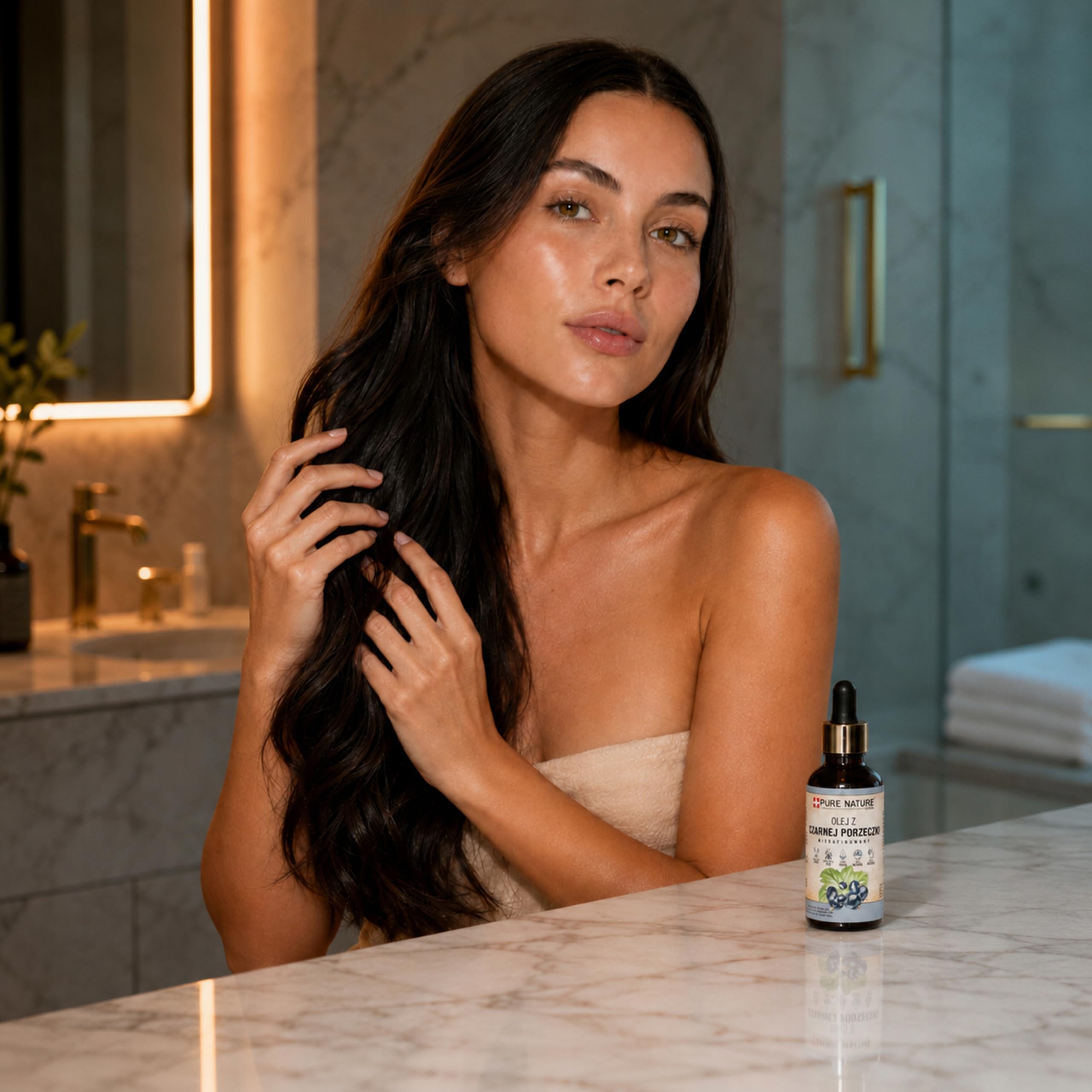 CHOSA Olio di Semi Ribes Nero 1000 ml al 100% Spremuto a Freddo Non Raffinato - Olio per Capelli, Corpo, Viso, Unghie e Massaggio - Cura Della Pelle e Cosmetici Fai Da Te