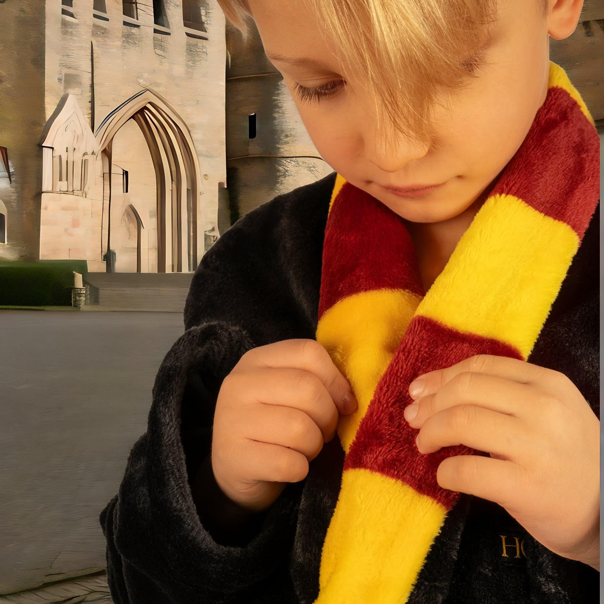 Wizarding World Harry Potter Peignoir De Bain Enfant - Cape Bebe 122-152 | bathrobe pour garçon