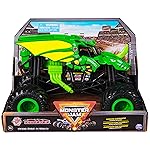 Monster Jam, Official Green Dragonoid Series 22 Monster Truck Collectible Diecast Vehicle 1:24 Scale Kids Toy for Boys and Girls Ages 3+