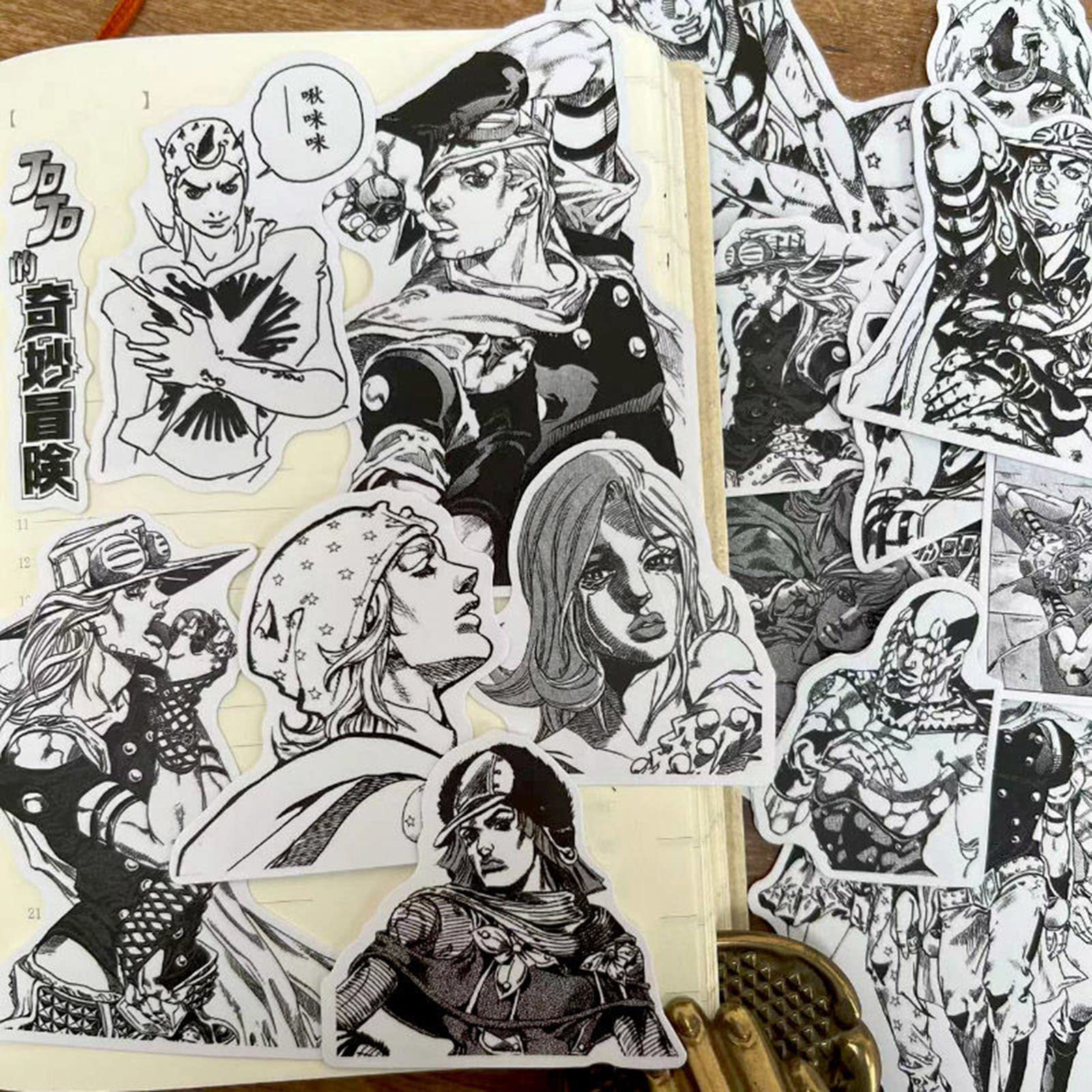 Amazon.co.jp: ジョジョの奇妙な冒険 ステッカー セット かわいい