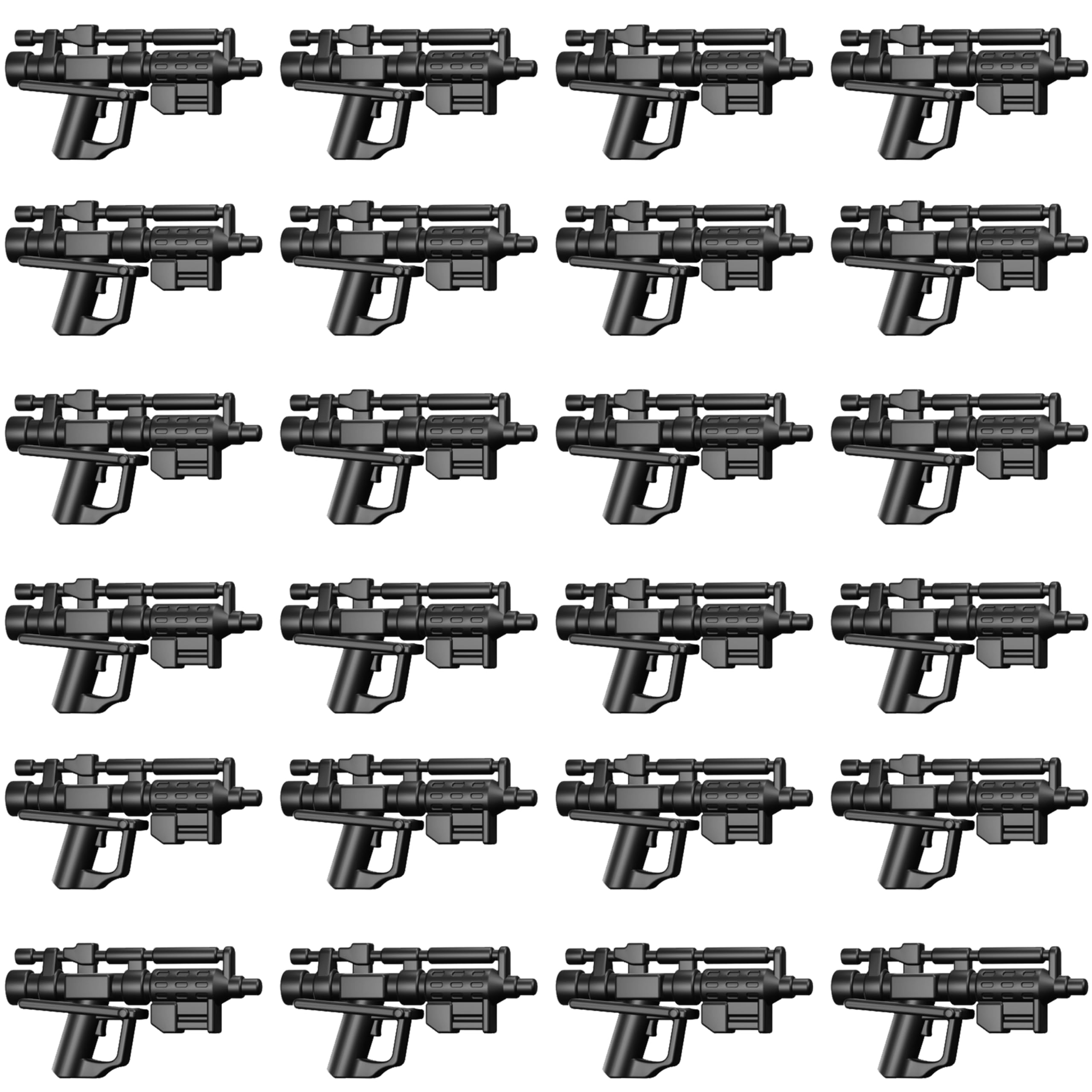 BrickTactical Clone Trooper Blaster Pack E5 Battle Droid Army Rifle Weapons for Minifigs Made in The USA