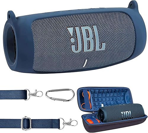 co2CREA Funda rígida y de silicona para altavoz JBL Charge 5