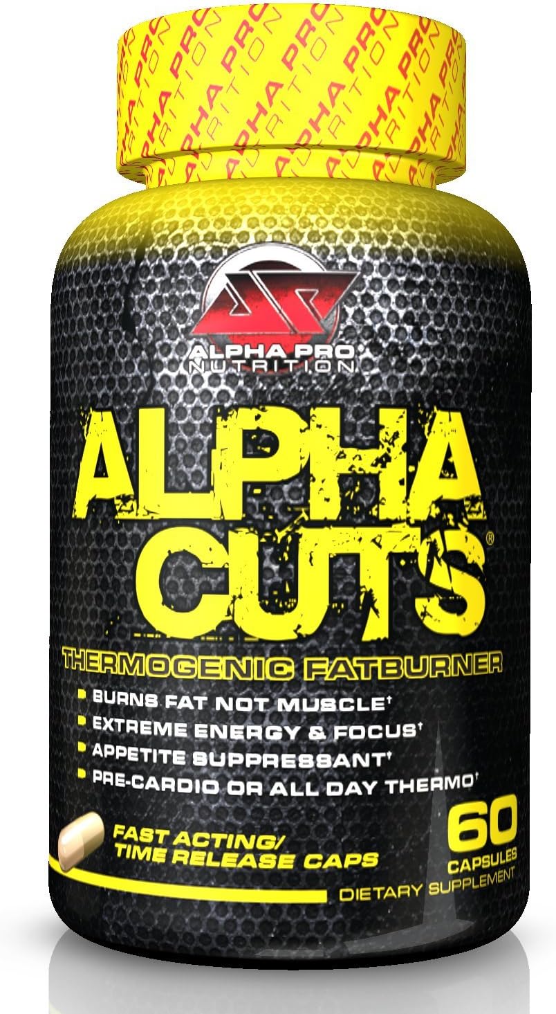 Alpha Cuts Capsules, Best Keto Fat Burner, Weight Loss, Pre Workout, Alpha Lipoic Acid, Best Fat Burner, Alpha Pro Nutrition, Capsules