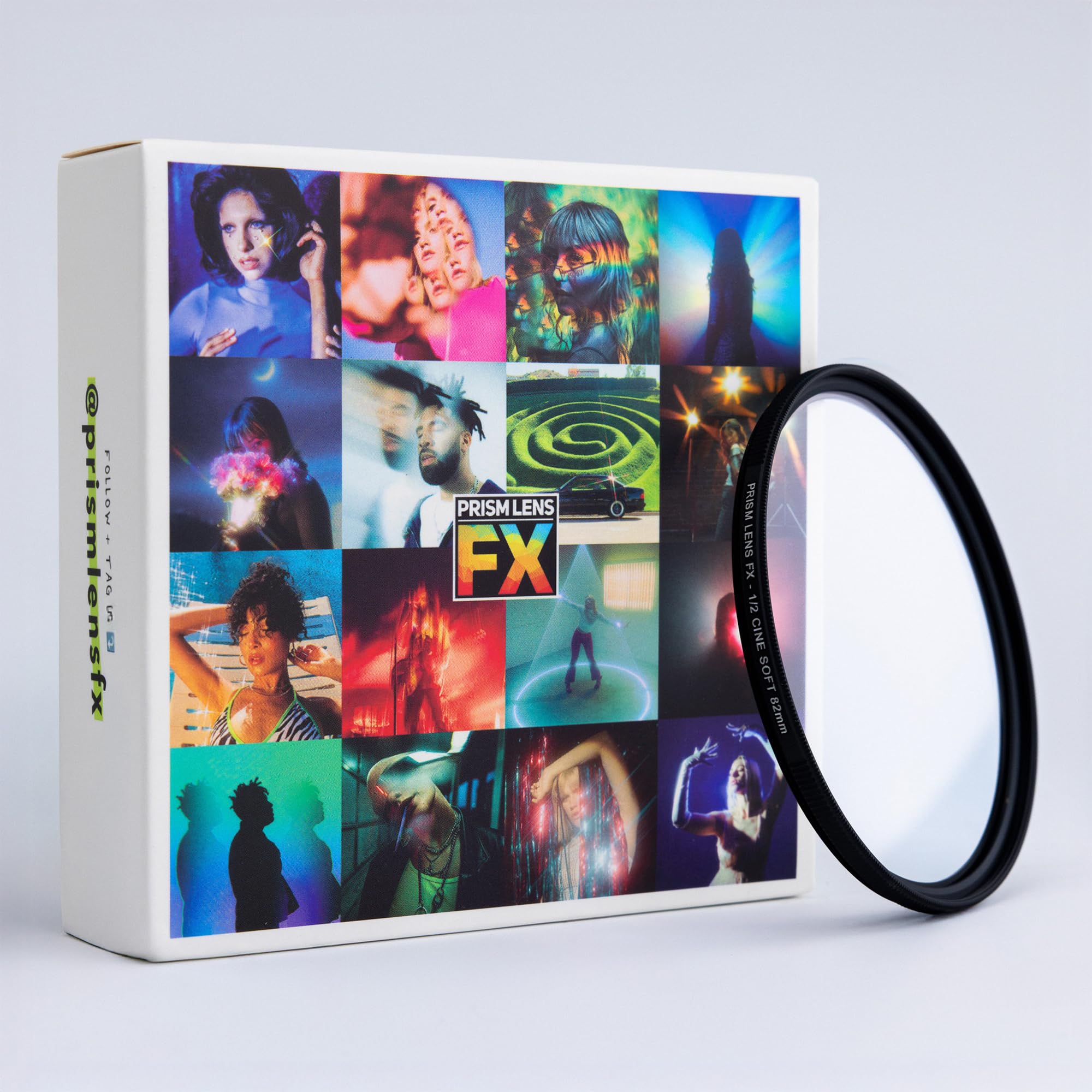 Prism Lens FX Cine Soft FX Filtro | Rosca circular de 77 mm | Difusión de fuerza 1/2 | Crea una suavidad cinematográfica y brillo a los reflejos | Reduce las imperfecciones y las imperfecciones