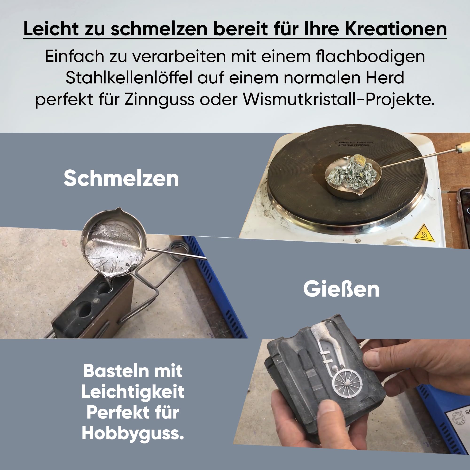 Prince August Reine Bismutkristalle, 500 g