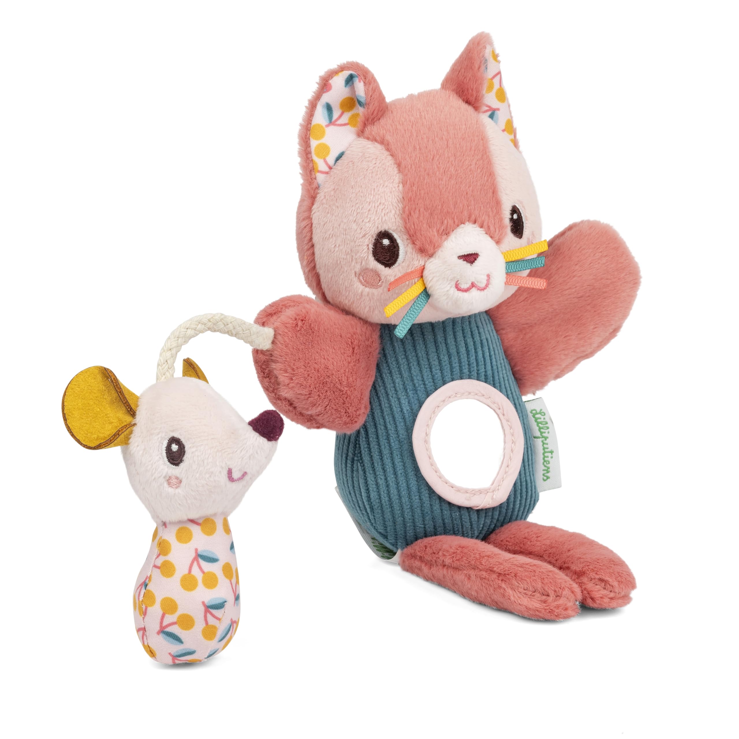 Lilliputiens, Jeanne the Cat, Activity Puppet, From 6 Months
