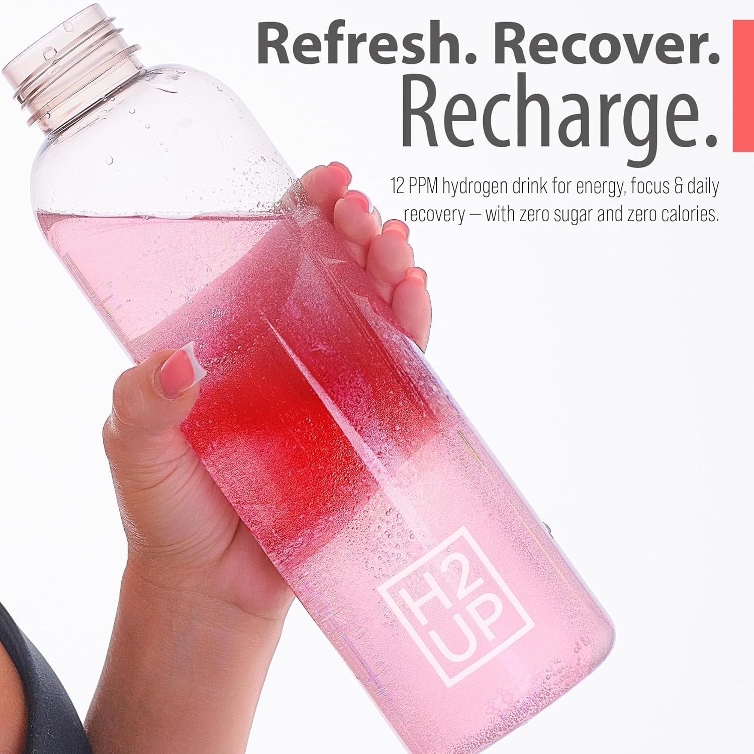 Sugar-Free Molecular Hydrogen Tablets – 60 Count – 12 PPM Hydrogen with Magnesium – Dissolvable Tablets for Clean Hydrogen-Infused Water