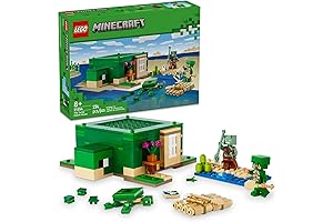 LEGO Minecraft: The Turtle Beach House Construction Toy