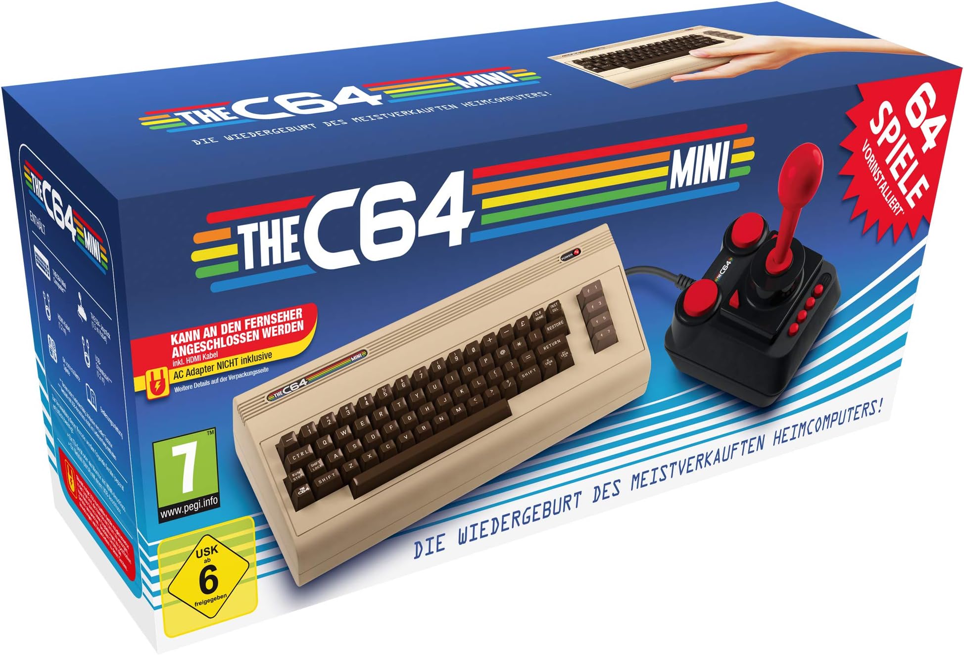 Commodore 64 Mini C64 (DE) (Multilingual)
