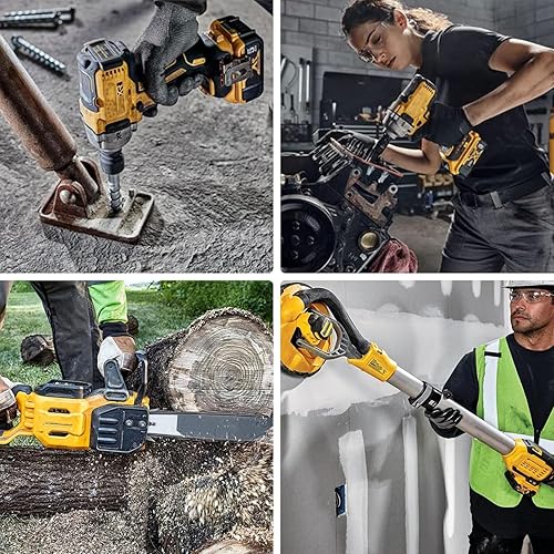 Miniatura 6 de DTK Batería de repuesto para Dewalt 60V DCB609 DCB606 DCB612 Compatible con baterías Dewalt 20v 9.6Ah, 60v 3.2Ah 192Wh 2 paquetes