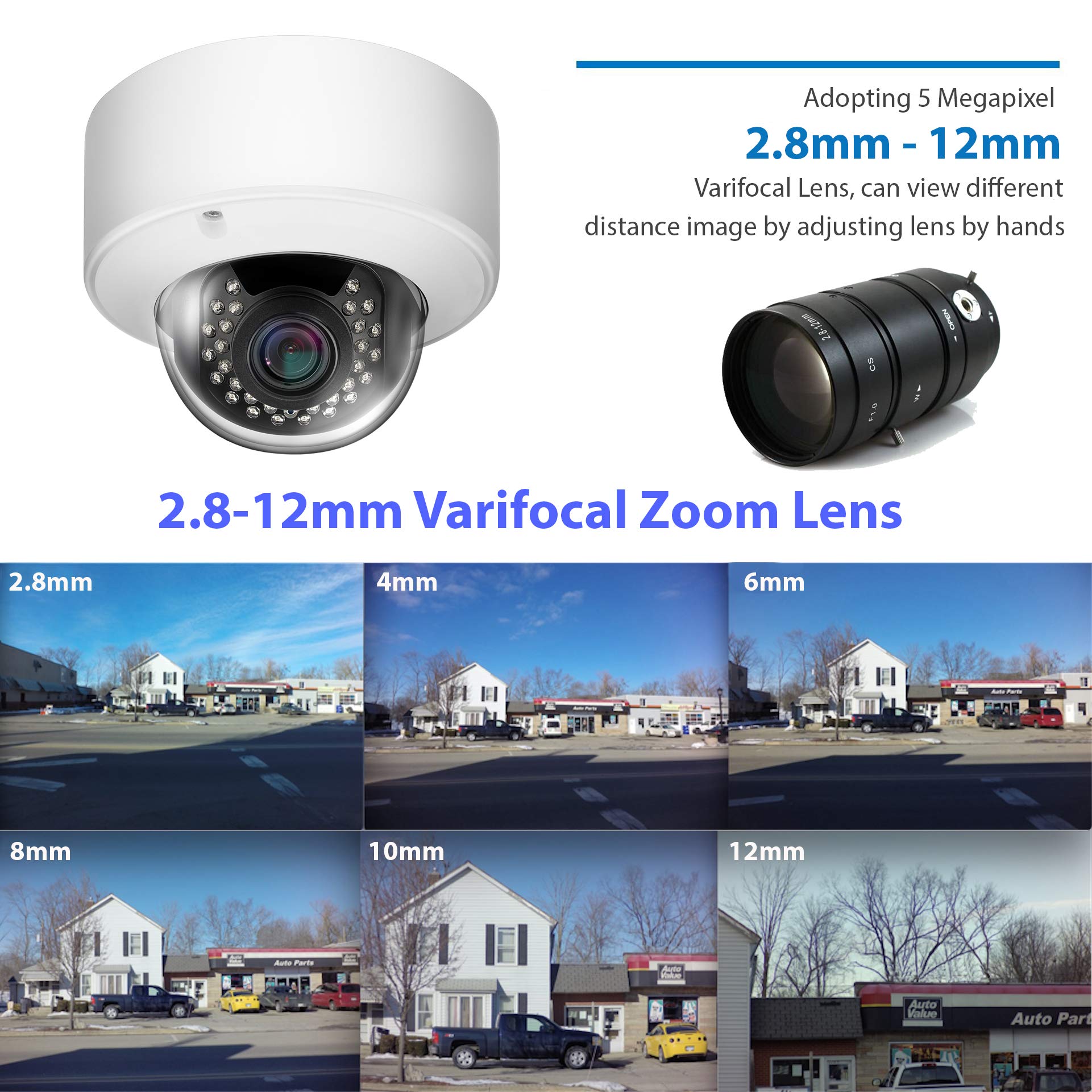 GW Security 16-Channel 8MP 4TB NVR Security Camera System With 16 Wired Bullet Cameras 3 6 Mm Fixed Lens 2 Way Audio Spotlight Gw8538ip16 4t - View #9