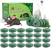 Vista 1 de Bolas repelentes de ratones, aroma a menta, seguras para uso en interiores, 24