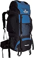 Vista 8 de Teton Explorer 75L Mochila con marco interno para senderismo, camping, mochileros, cubierta de lluvia incluida
