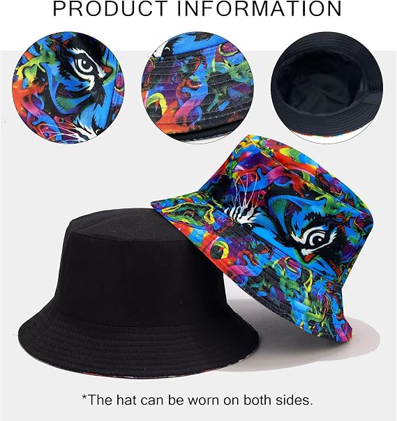 Cappelli da pescatore con motivo A tinta unita | Saldi 2026 online su