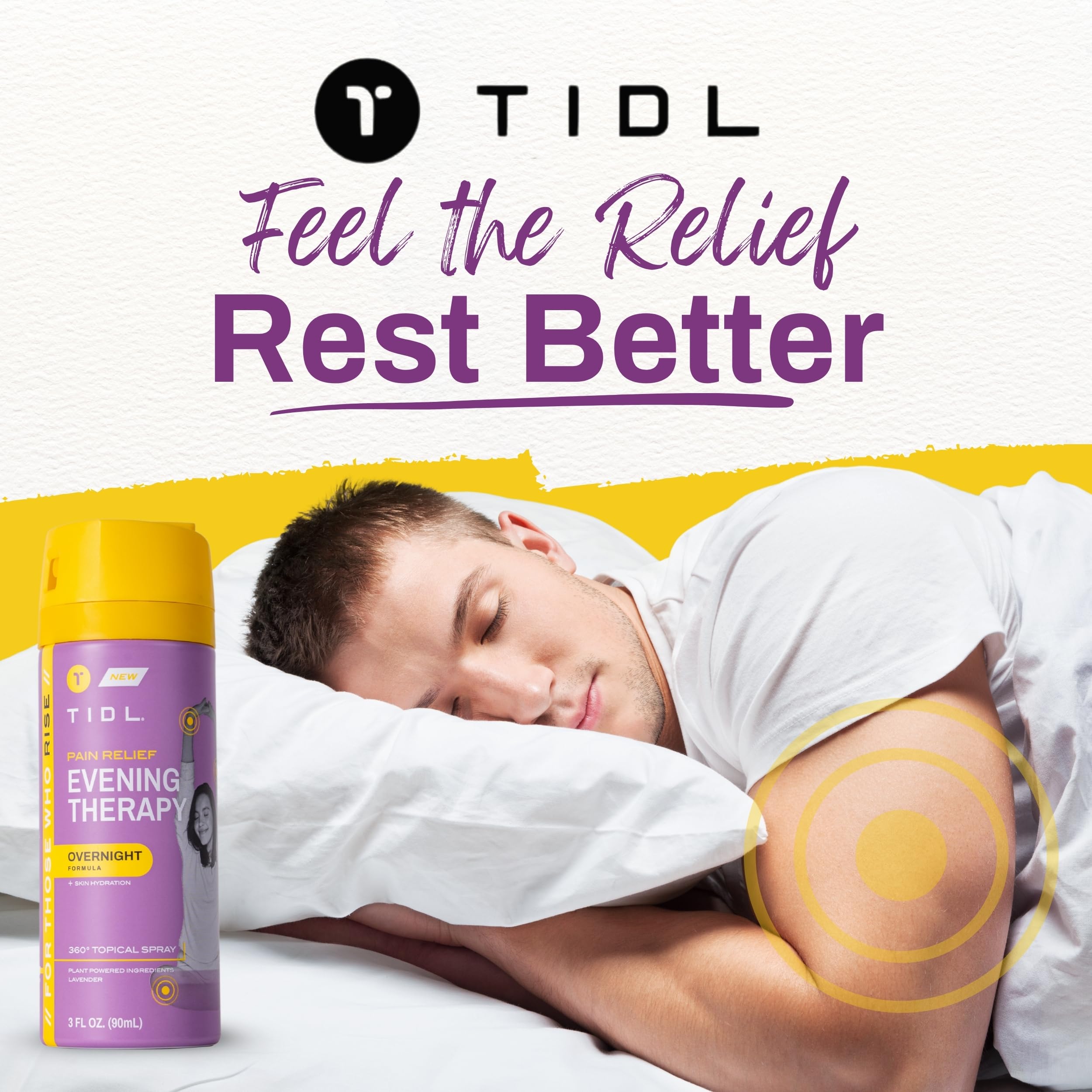 TIDL Evening Therapy Cryotherapy Pain Relief Spray, 3 fl oz — Amazon image 7