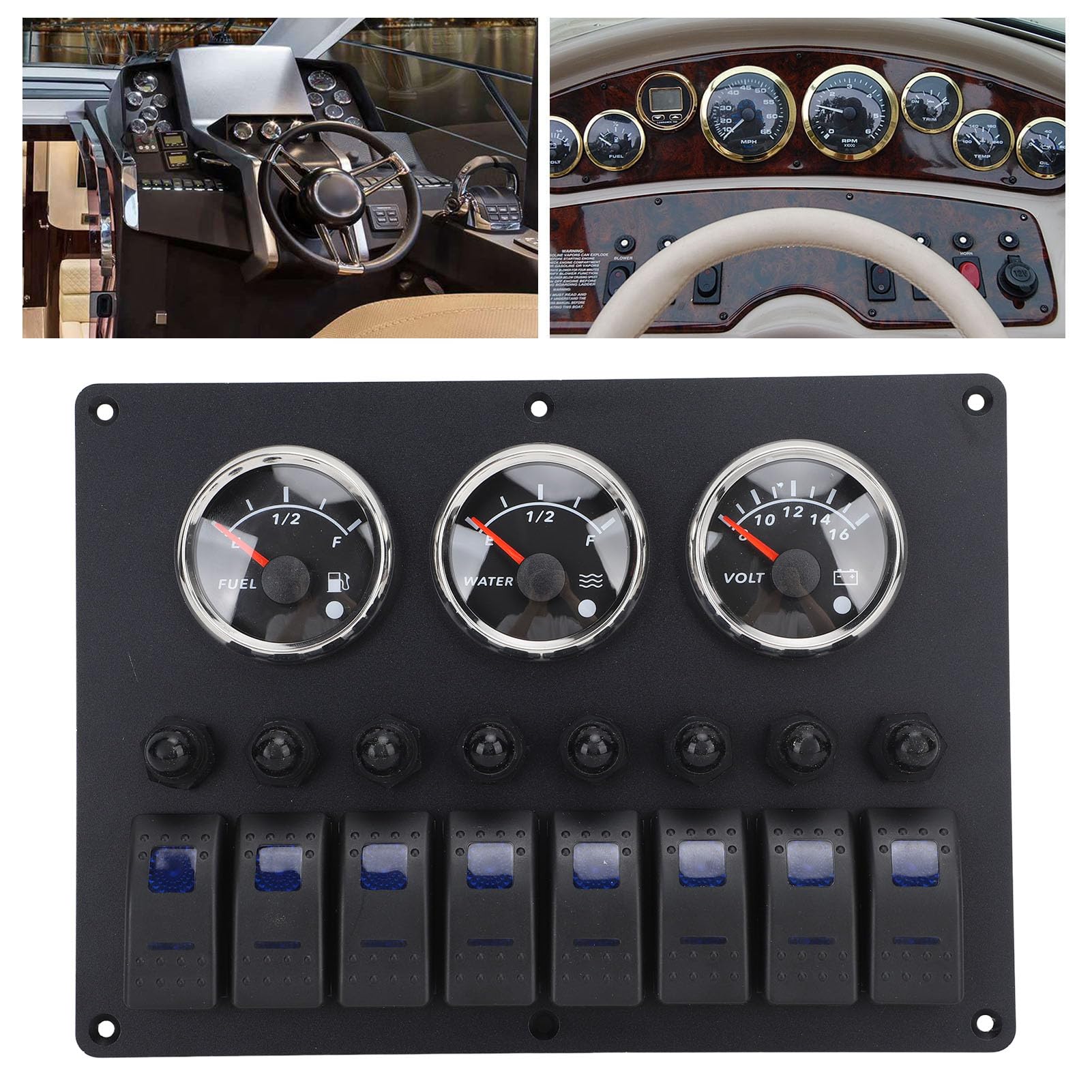 Switch Rocker Accessories BOAT CAR for DASH Electrical ILLUMINATED Plastic